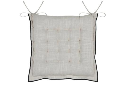Perna de scaun Helios 38X38 cm, culoare natural, 100% bumbac de la URBANIX SRL